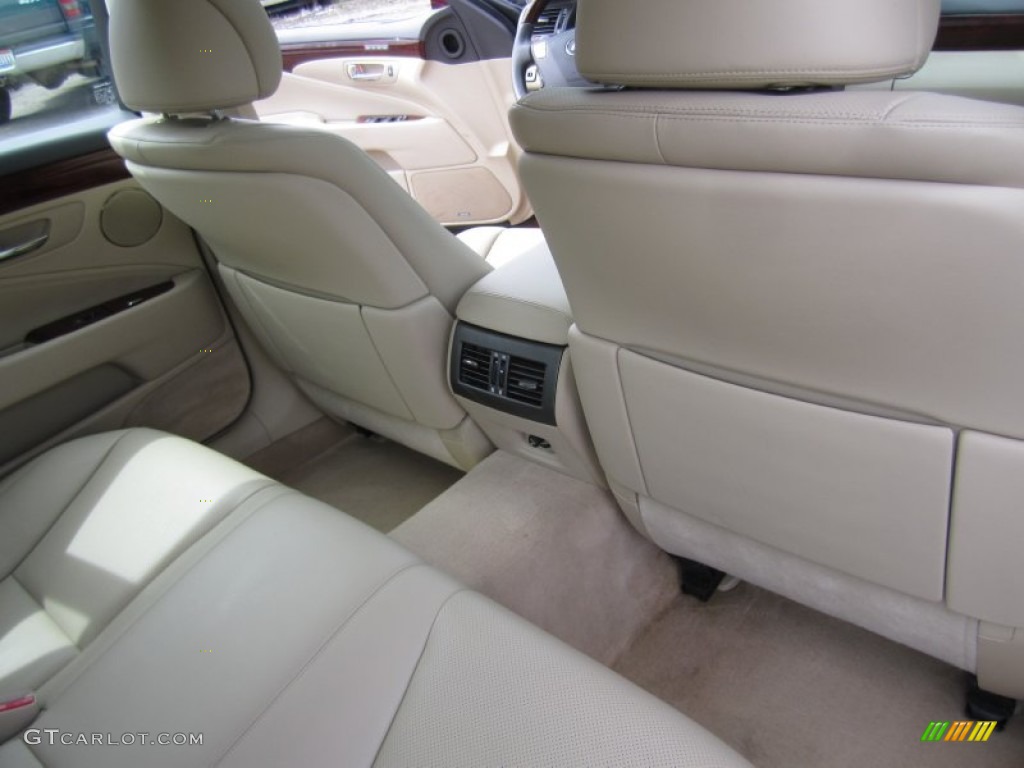 2009 LS 460 AWD - Noble Spinel Red Mica / Cashmere Beige photo #27