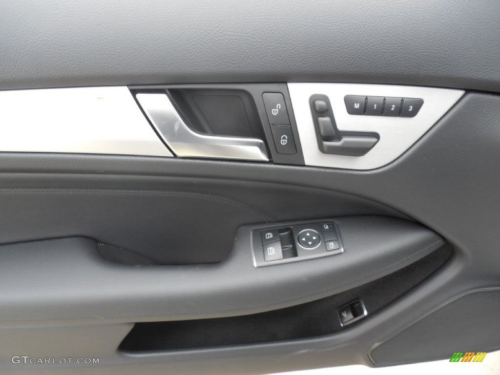 2013 Mercedes-Benz C 250 Coupe Black Door Panel Photo #79355374