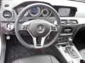 Black 2013 Mercedes-Benz C 250 Coupe Steering Wheel
