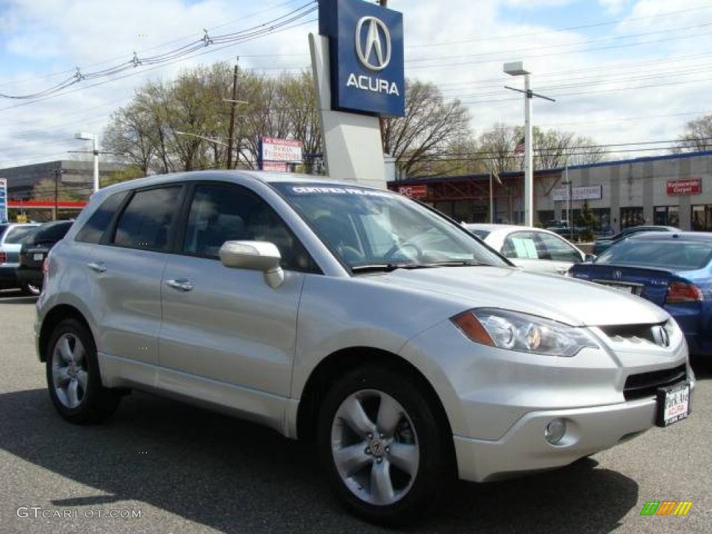 Alabaster Silver Metallic Acura RDX