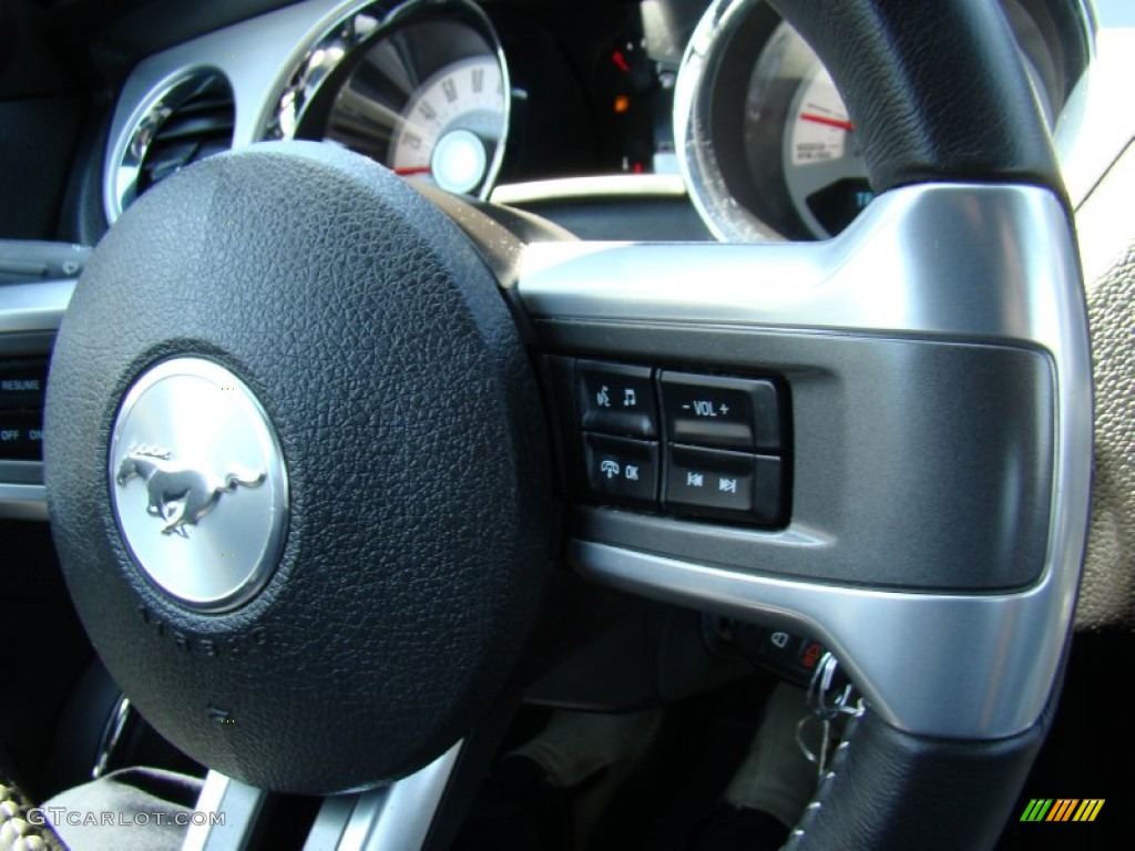 2012 Mustang V6 Premium Coupe - Red Candy Metallic / Charcoal Black photo #18