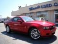 2012 Red Candy Metallic Ford Mustang V6 Premium Coupe  photo #24