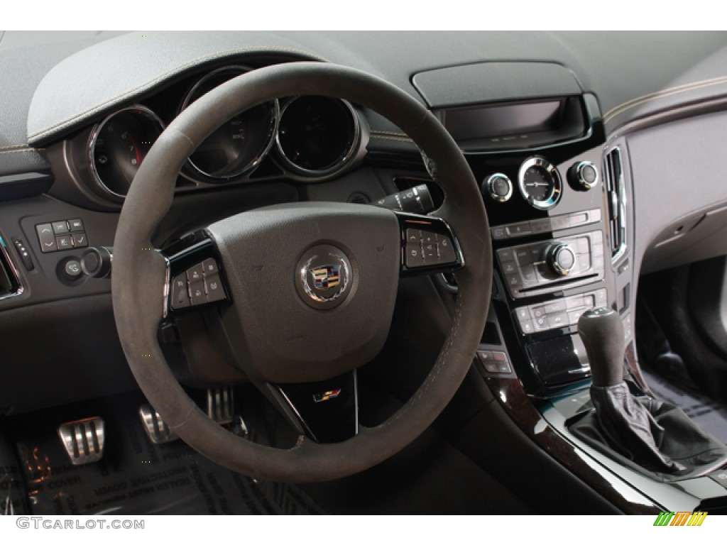 2011 Cadillac CTS -V Coupe Black Diamond Edition Steering Wheel Photos