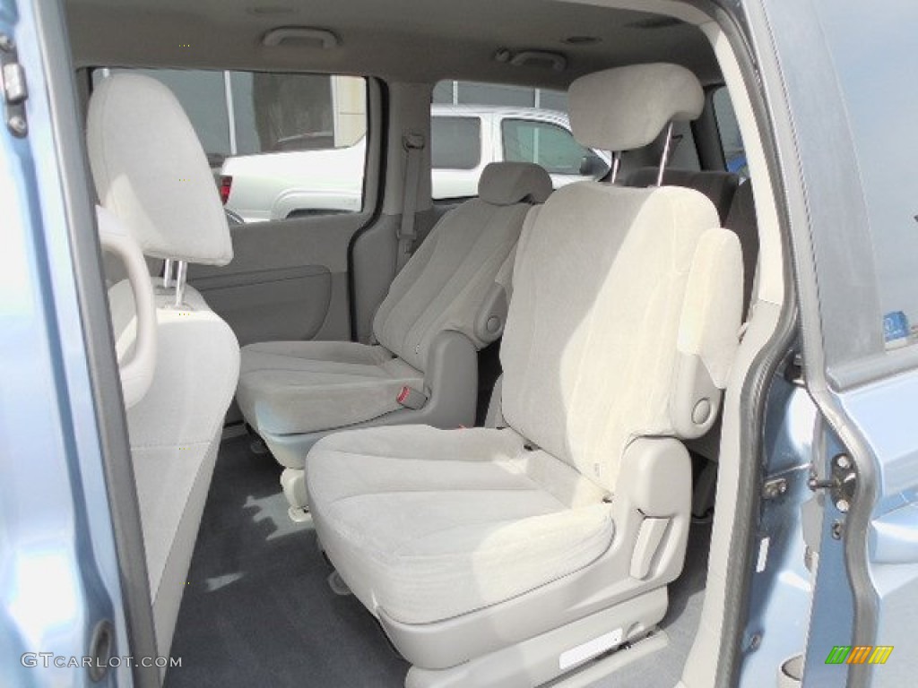 2008 Sedona LX - Glacier Blue Metallic / Gray photo #9