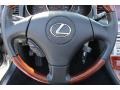 2005 Lexus SC Black Interior Steering Wheel Photo