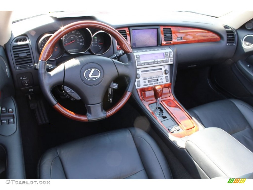 Black Interior 2005 Lexus SC 430 Photo #79359976