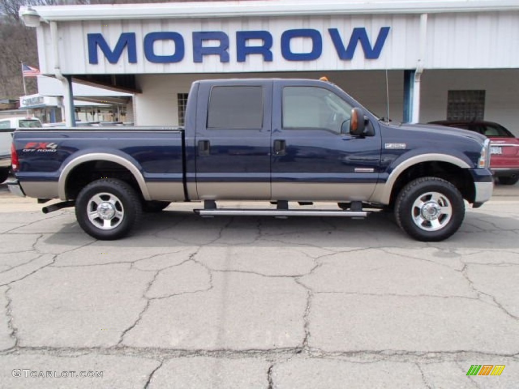 True Blue Metallic Ford F250 Super Duty