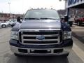 2005 True Blue Metallic Ford F250 Super Duty Lariat FX4 Crew Cab 4x4  photo #3