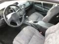 Black 2002 Mitsubishi Eclipse GS Coupe Interior Color