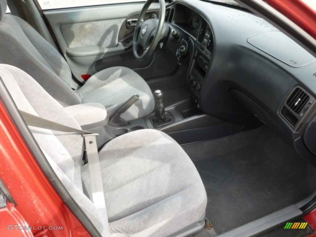 2006 Elantra GLS Sedan - Electric Red / Gray photo #10