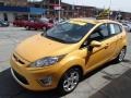 Yellow Blaze Metallic Tri-coat - Fiesta SES Hatchback Photo No. 4