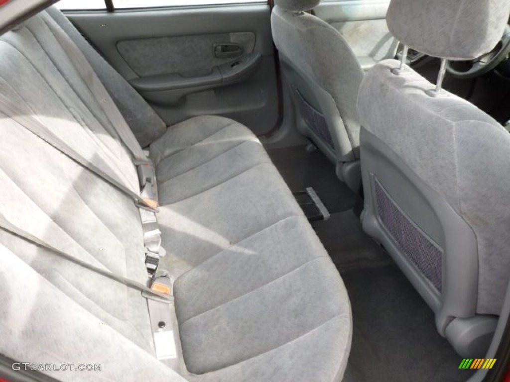 2006 Elantra GLS Sedan - Electric Red / Gray photo #12