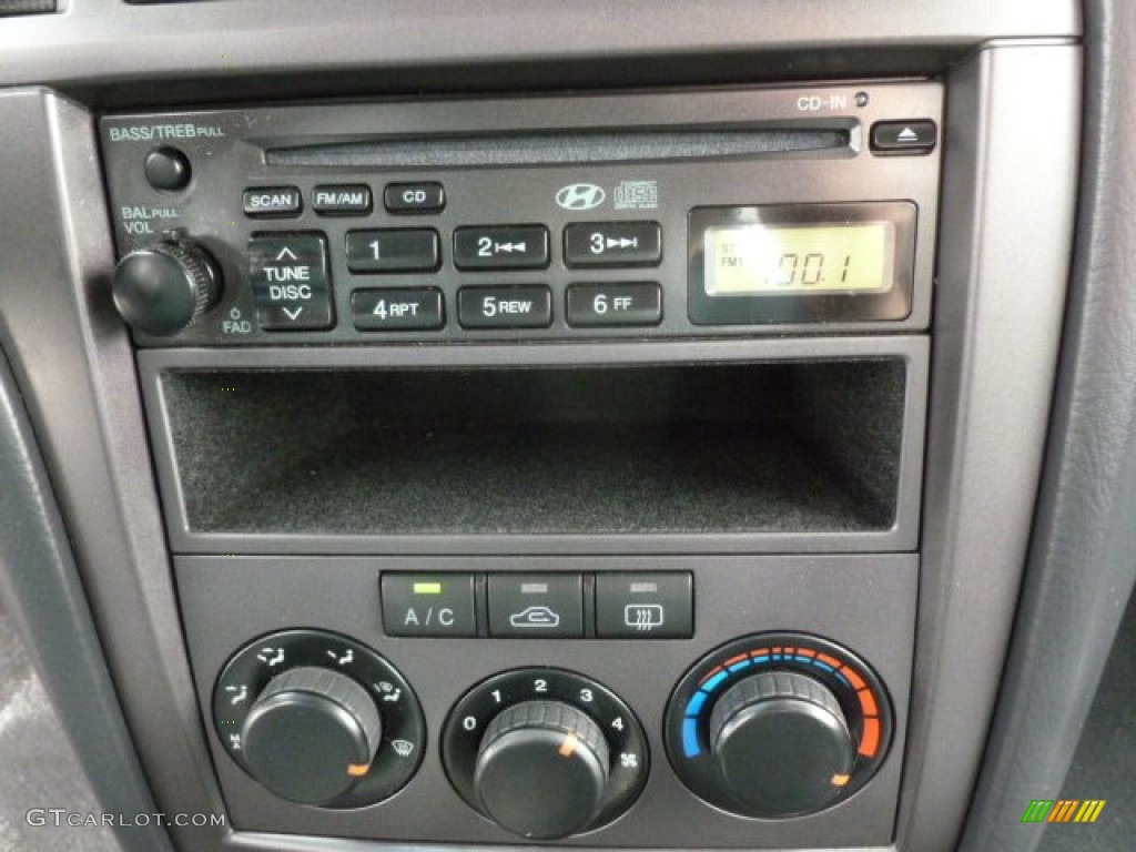 2006 Elantra GLS Sedan - Electric Red / Gray photo #19