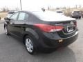 2013 Midnight Black Hyundai Elantra GLS  photo #5
