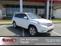 2013 Blizzard White Pearl Toyota Highlander Limited 4WD  photo #1