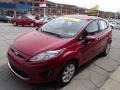 2011 Bright Magenta Metallic Ford Fiesta SE Hatchback  photo #4