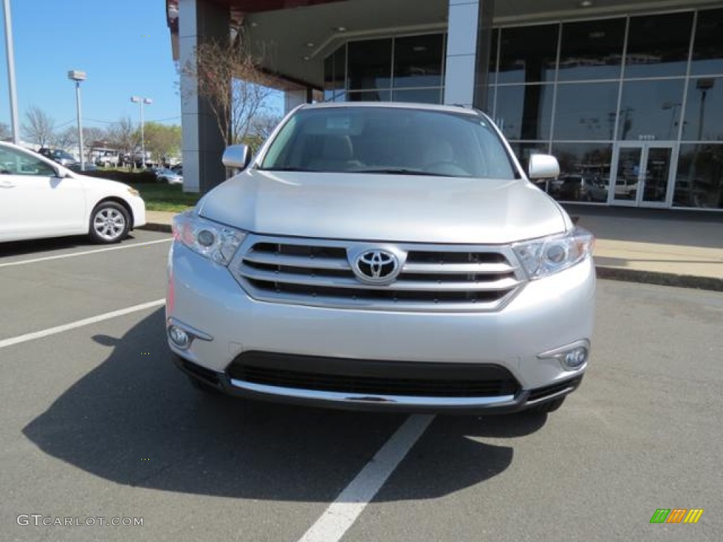 2013 Highlander Limited 4WD - Classic Silver Metallic / Ash photo #2