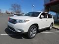 2013 Blizzard White Pearl Toyota Highlander Limited  photo #3
