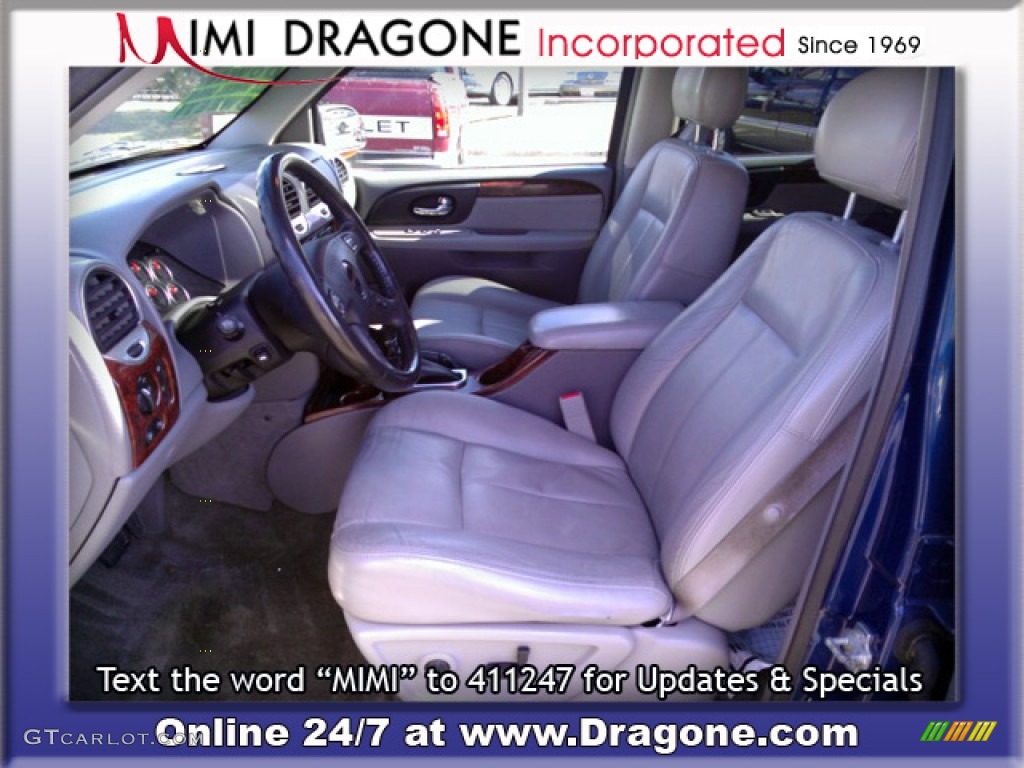 2005 Envoy XL SLT 4x4 - Superior Blue Metallic / Light Gray photo #14
