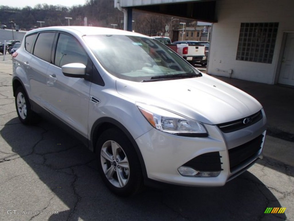 2013 Escape SE 1.6L EcoBoost 4WD - Ingot Silver Metallic / Charcoal Black photo #2