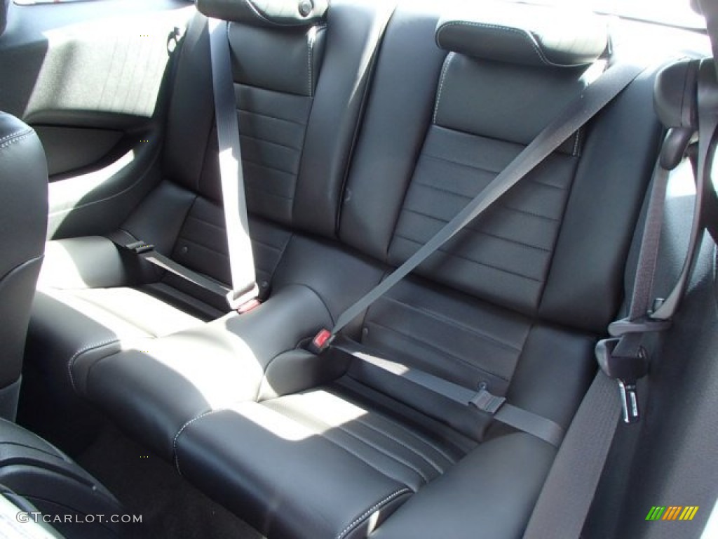 Charcoal Black Interior 2014 Ford Mustang V6 Premium Coupe Photo #79364635
