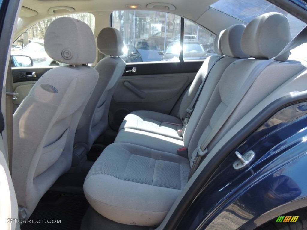 2002 Jetta GLS 1.8T Sedan - Galactic Blue Pearl / Grey photo #9