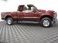 2009 Royal Red Metallic Ford F250 Super Duty XL SuperCab 4x4  photo #3