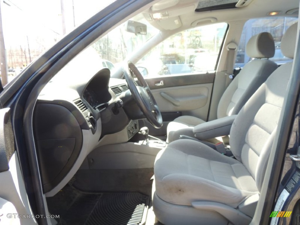 2002 Jetta GLS 1.8T Sedan - Galactic Blue Pearl / Grey photo #16