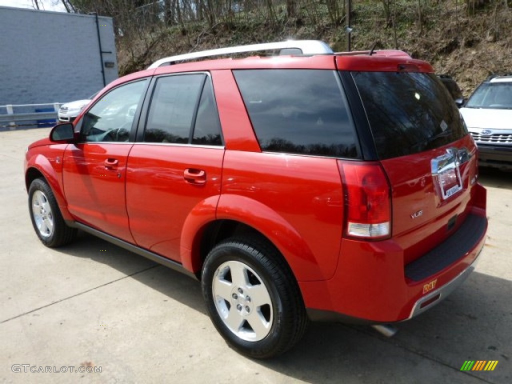 2007 VUE V6 AWD - Chili Pepper Red / Tan photo #2