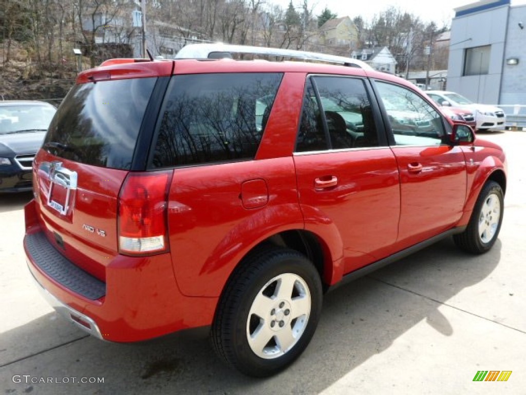 2007 VUE V6 AWD - Chili Pepper Red / Tan photo #4
