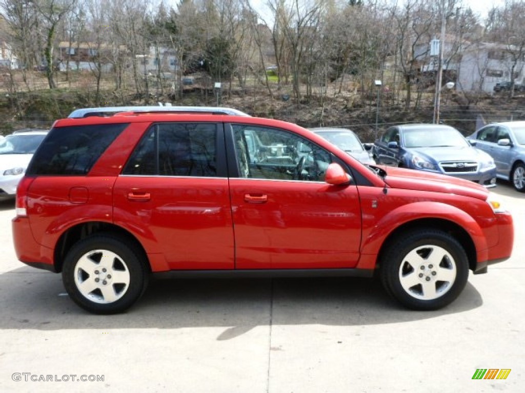 2007 VUE V6 AWD - Chili Pepper Red / Tan photo #5
