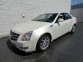 White Diamond Tri-Coat 2008 Cadillac CTS 4 AWD Sedan Exterior
