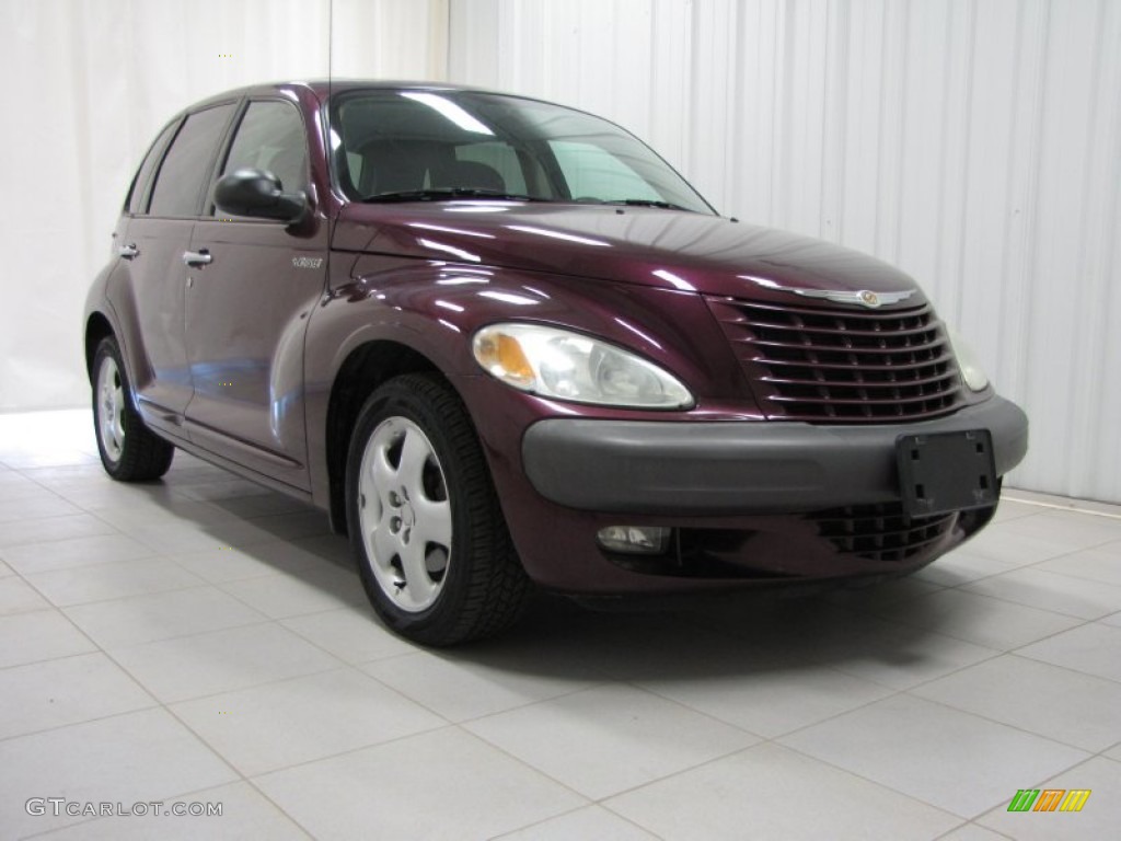 2002 PT Cruiser Touring - Deep Cranberry Pearlcoat / Gray photo #1