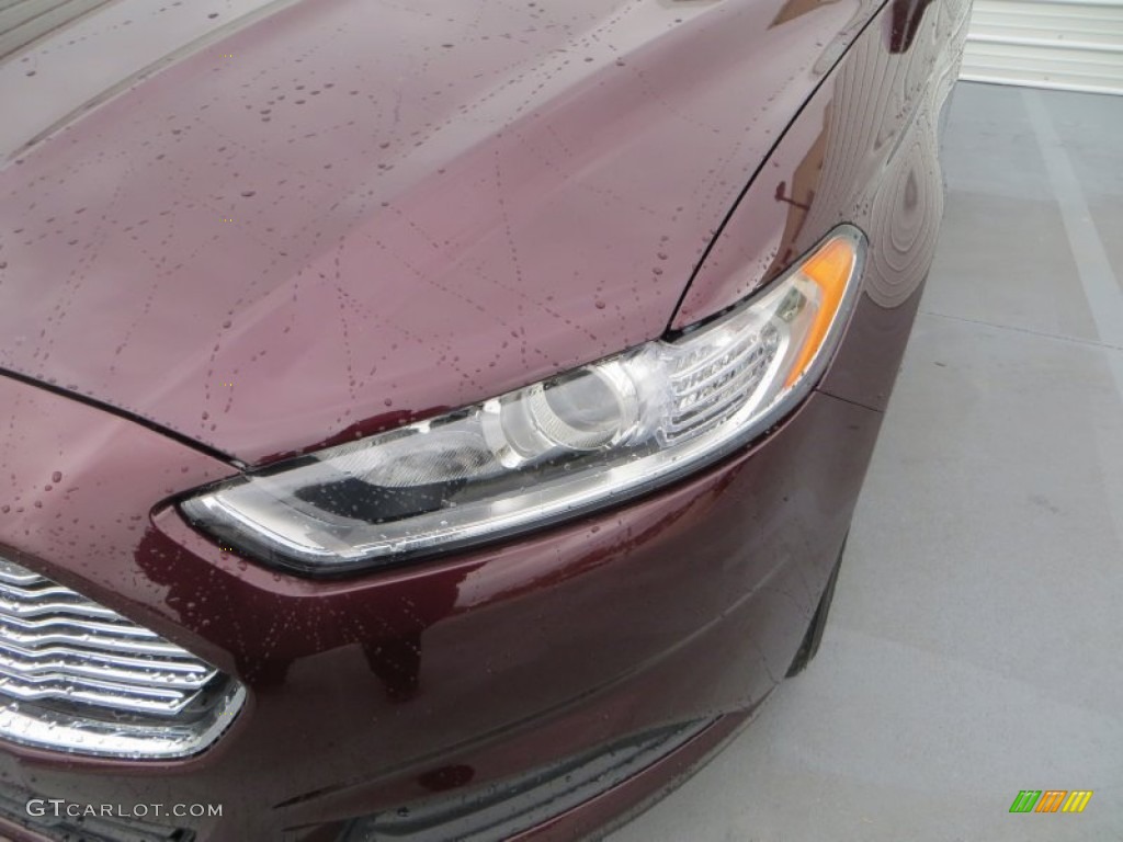 2013 Fusion S - Bordeaux Reserve Red Metallic / Earth Gray photo #10