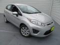 2013 Ingot Silver Ford Fiesta SE Hatchback  photo #1