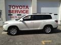 2011 Blizzard White Pearl Toyota Highlander SE 4WD  photo #3