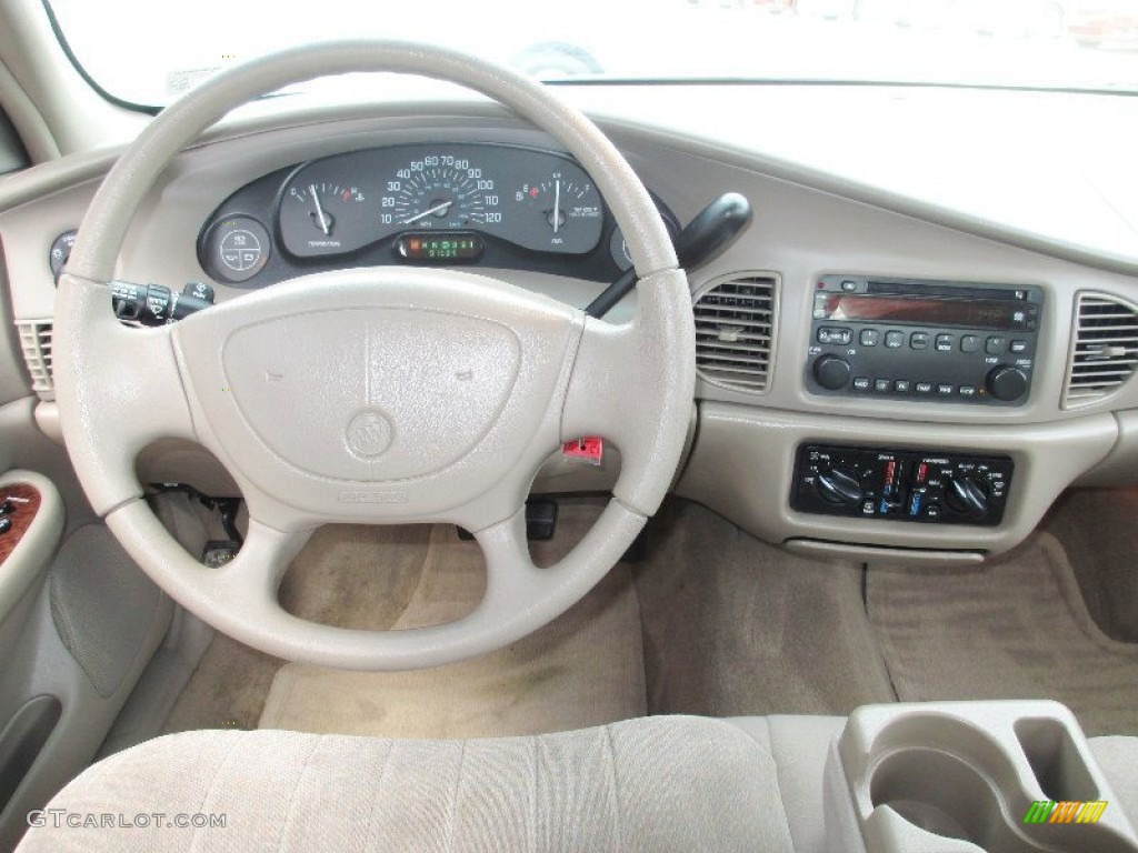 2005 Buick Century Sedan Taupe Steering Wheel Photo #79370320