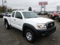 Super White 2011 Toyota Tacoma Access Cab 4x4