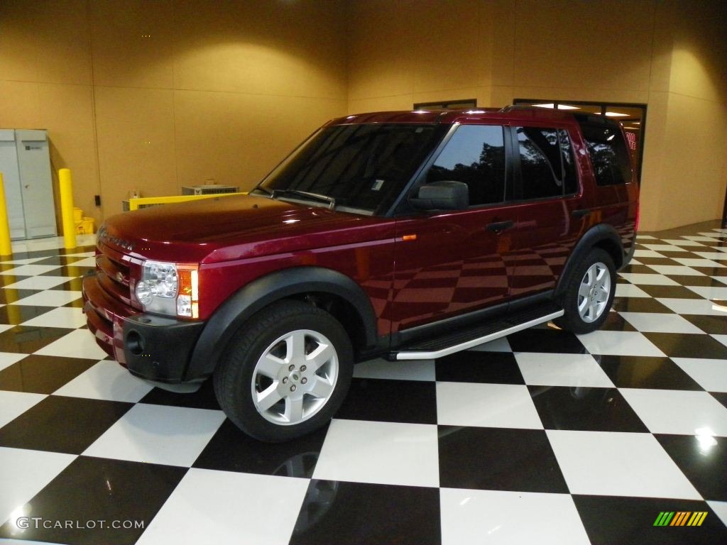 2006 LR3 V8 HSE - Alveston Red Metallic / Black photo #3