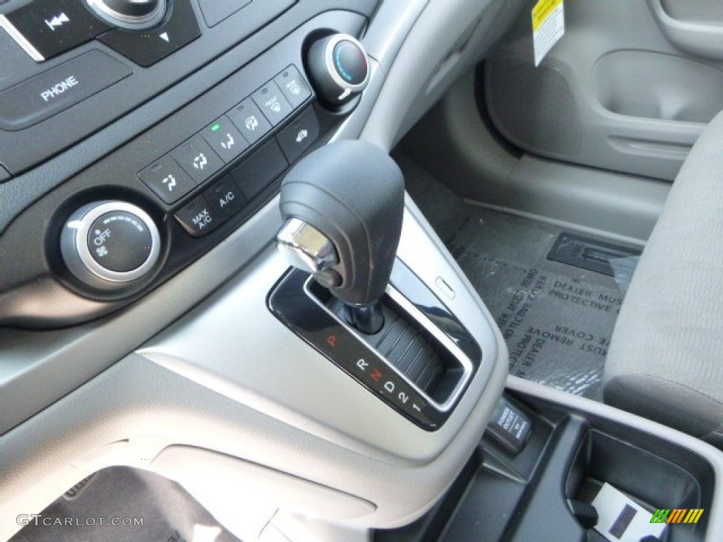 2013 CR-V LX AWD - Polished Metal Metallic / Gray photo #16