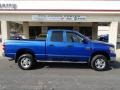 2007 Electric Blue Pearl Dodge Ram 2500 Big Horn Edition Quad Cab 4x4 #79371481