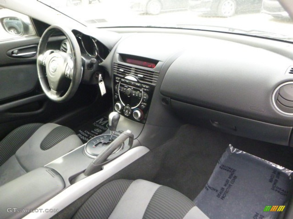 2007 RX-8 Touring - Galaxy Gray Mica / Black photo #12