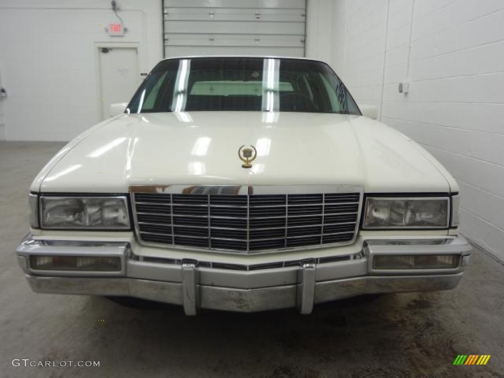 1992 DeVille Sedan - White / Blue photo #3