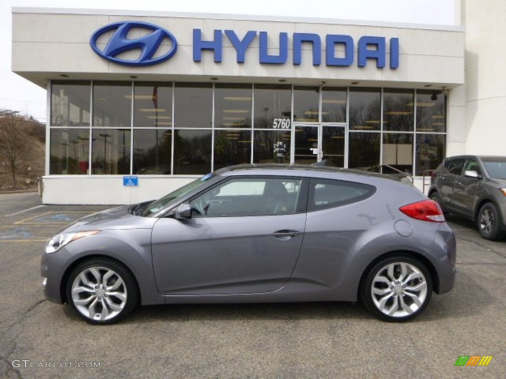 2012 Veloster  - Triathlon Gray / Black photo #1