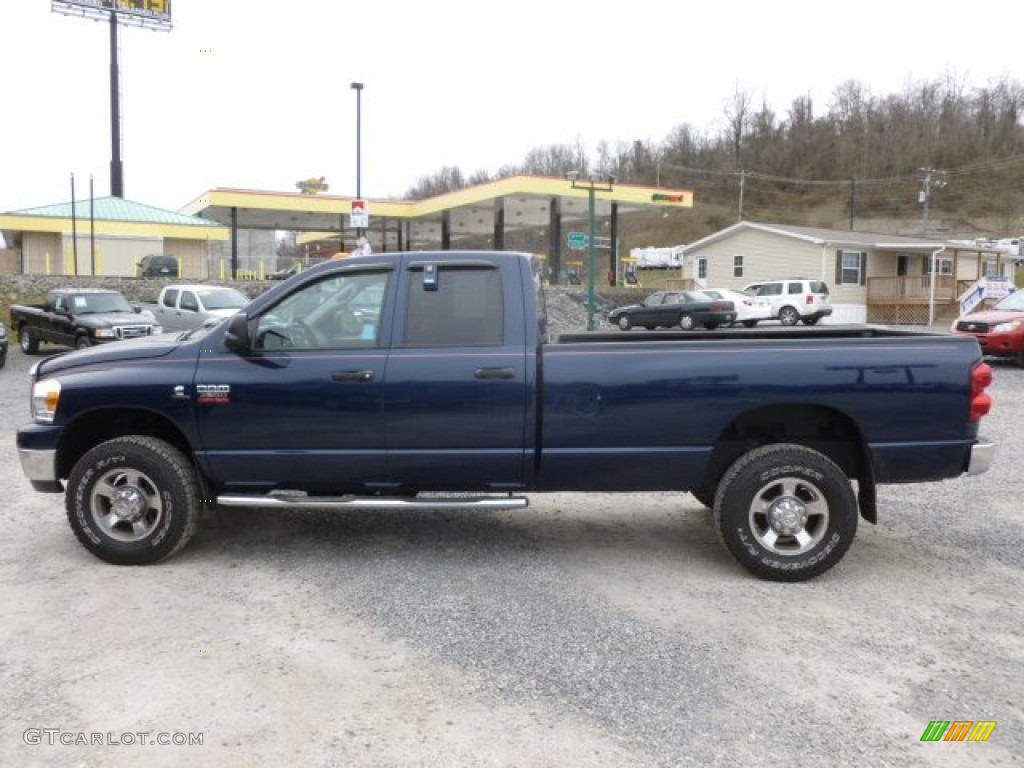 Patriot Blue Pearl 2008 Dodge Ram 2500 Big Horn Quad Cab 4x4 Exterior Photo #79374112