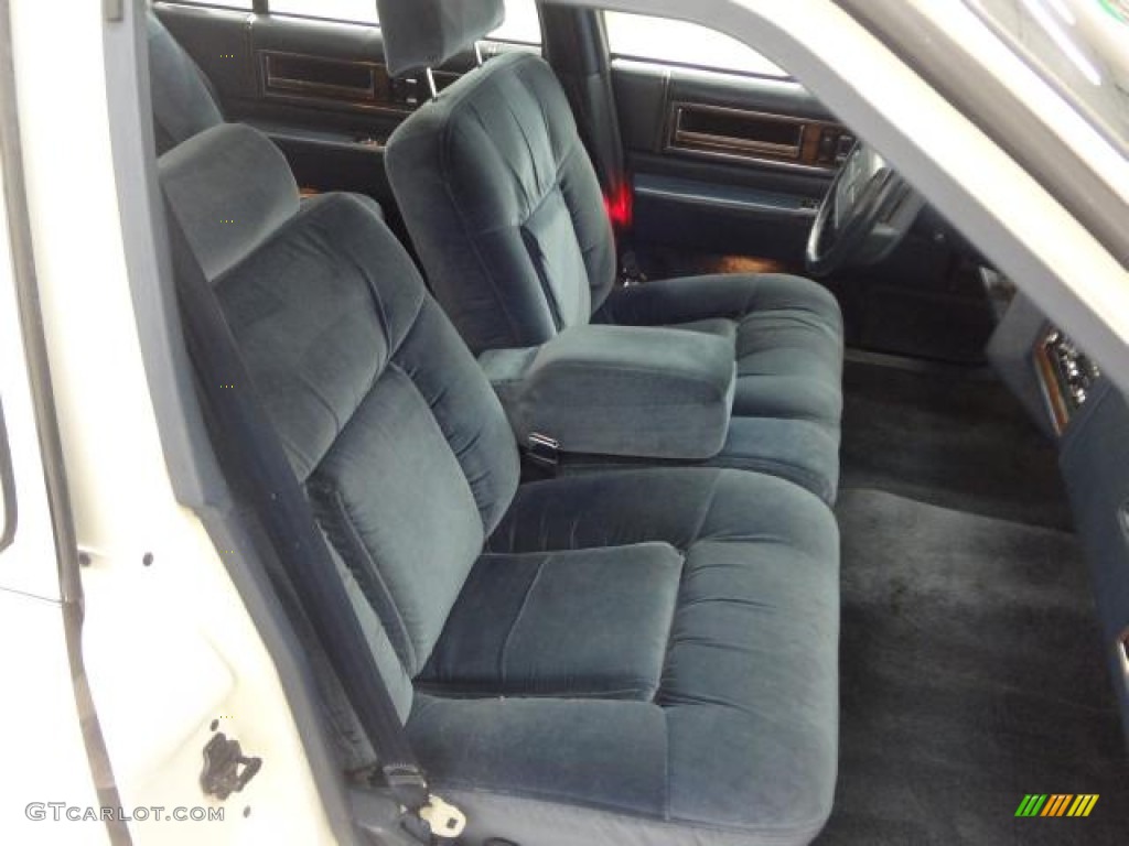 1992 DeVille Sedan - White / Blue photo #24