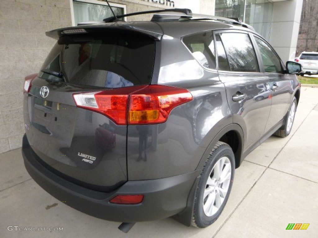 2013 RAV4 Limited AWD - Magnetic Gray Metallic / Black photo #2