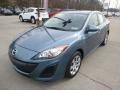 2011 Gunmetal Blue Mica Mazda MAZDA3 i Sport 4 Door  photo #7