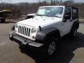 2013 Bright White Jeep Wrangler Sport 4x4  photo #2