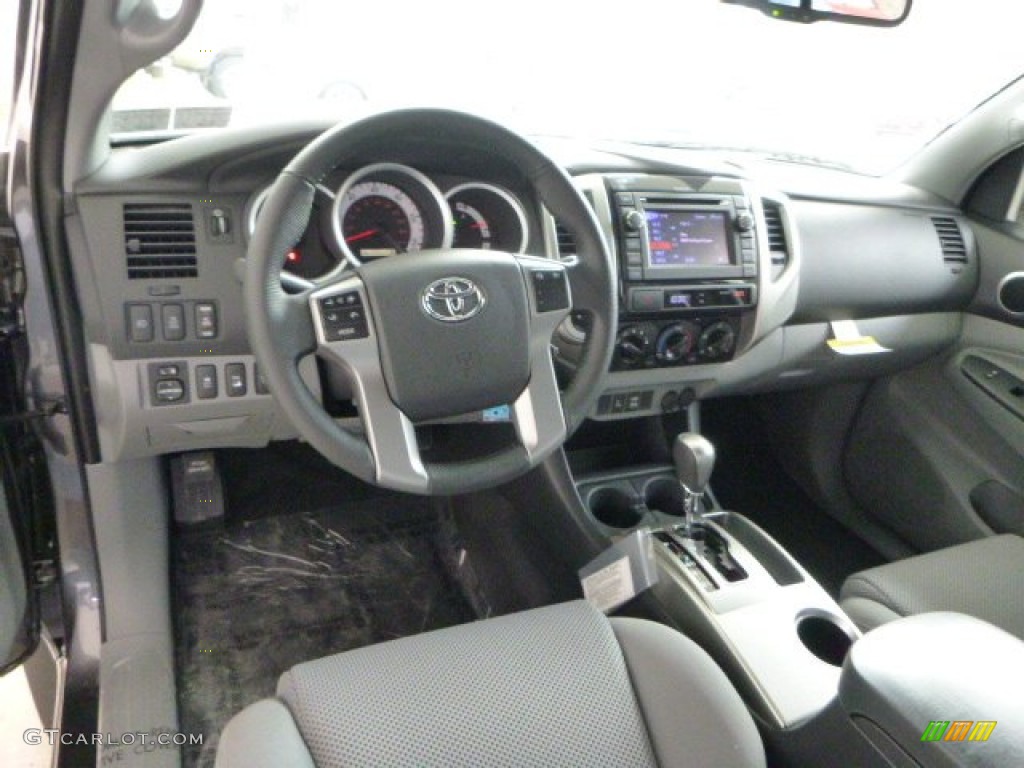 Graphite Interior 2013 Toyota Tacoma TX Pro Access Cab 4x4 Photo #79375779